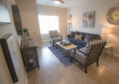 Sansom Park, Fort Worth TX Senior Apartments for Rent - Sansom Pointe Senior Apartments Living Room
